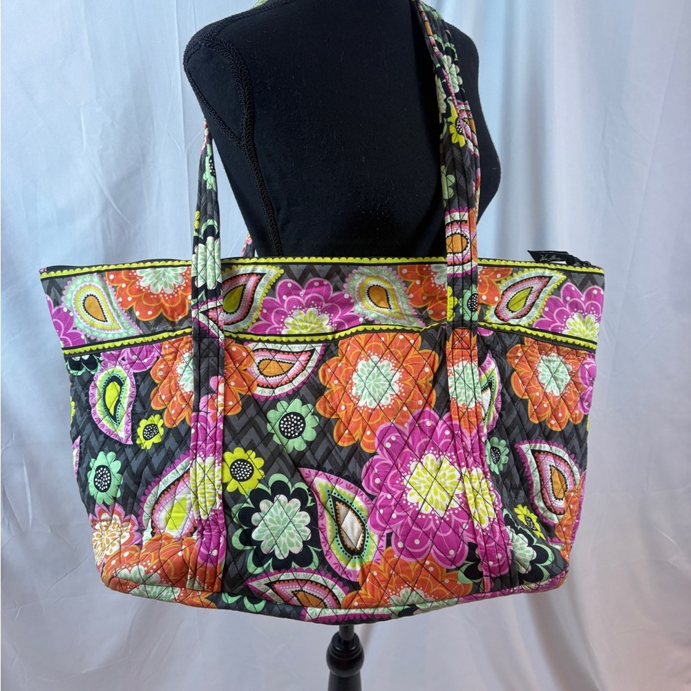 Vera Bradley Colorful Floral Large Weekender Tote Bag